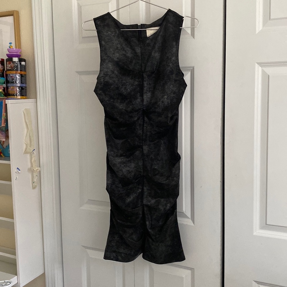 Nicole Miller Artelier Ruched Bodycon Sheath Dress